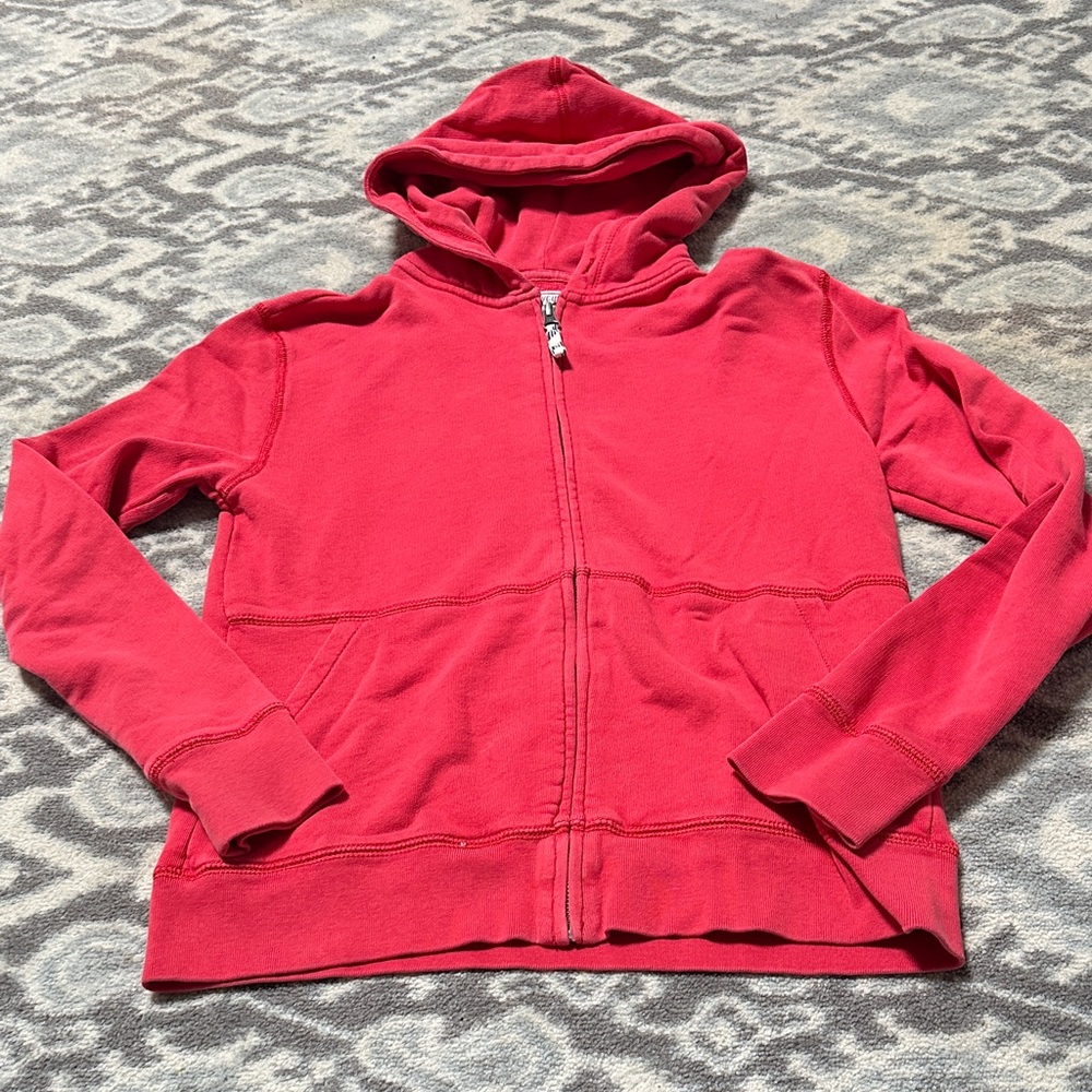 Crewcuts Bold Red Kids Zip-Up Hoodie
